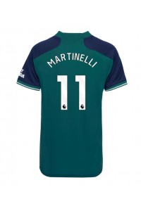 Arsenal Gabriel Martinelli #11 Jalkapallovaatteet Naisten Kolmaspaita 2023-24 Lyhythihainen